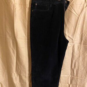 Eddie Bauer Black Corduroys